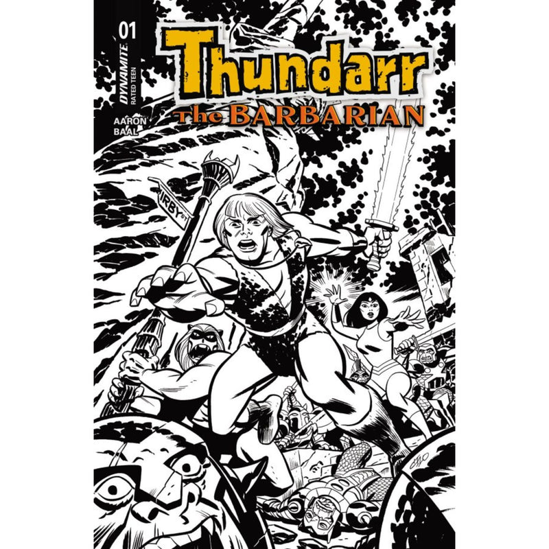 Thundarr The Barbarian: #1 [Michael Cho CVR N - 1:20] 2026 Comics Dynamite Entertainment