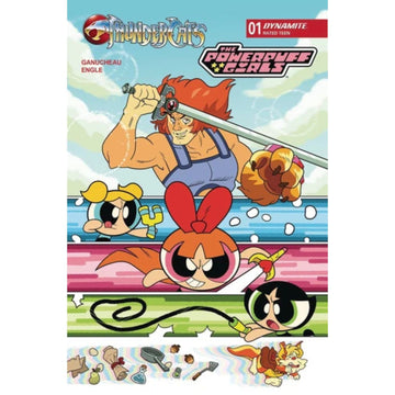Thundercats Powerpuff Girls: #1 [Coleman Engle CVR B] 2025 Comics Dynamite Entertainment