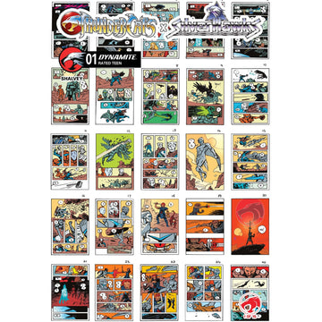 Thundercats X Silverhawks: #1 [Declan Shalvey CVR I - 1:10] 2026 Comics Dynamite Entertainment