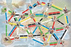 Ticket To Ride: Europe First Journey [Board Game, 2-4 Players] Board Game Days of Wonder
