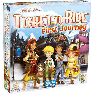 Ticket To Ride: Europe First Journey [Board Game, 2-4 Players] Board Game Days of Wonder