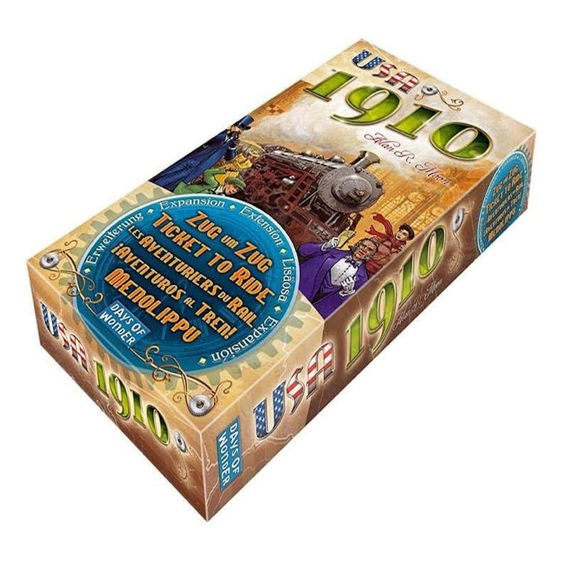 Ticket to Ride: USA 1910 Expansion [Board Game, 2-5 Players] Board Game Days of Wonder