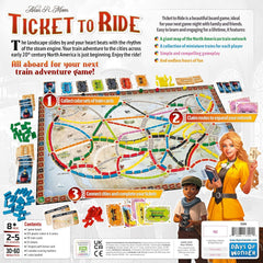 Ticket to Ride 2025 Refresh [Board Game, 2-5 Players] Board Game Asmodee