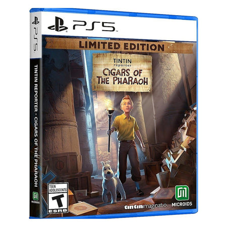 Tintin Reporter: Cigars of the Pharaoh - Limited Edition [PlayStation 5] PlayStation 5 Video Game Microids