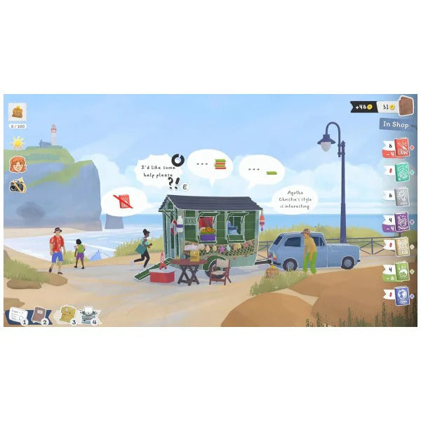 Tiny Bookshop [PlayStation 5] PlayStation 5 Video Game Silver Lining Interactive