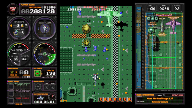 Toaplan Arcade Garage: Kyukyoku Tiger-Heli - Limited Run #217 [Nintendo Switch] Nintendo Switch Video Game Limited Run Games