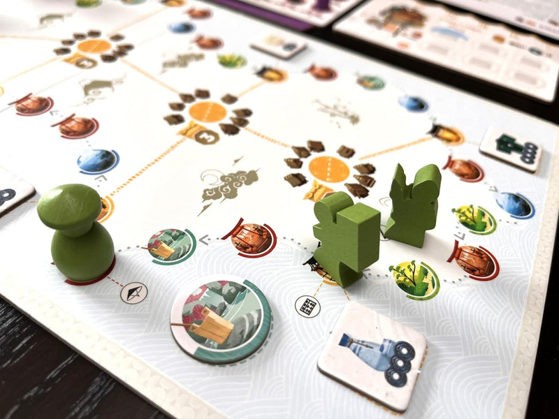 Tokaido Duo [Board Game, 1 - 2 Players] Board Game Stonemaier Games
