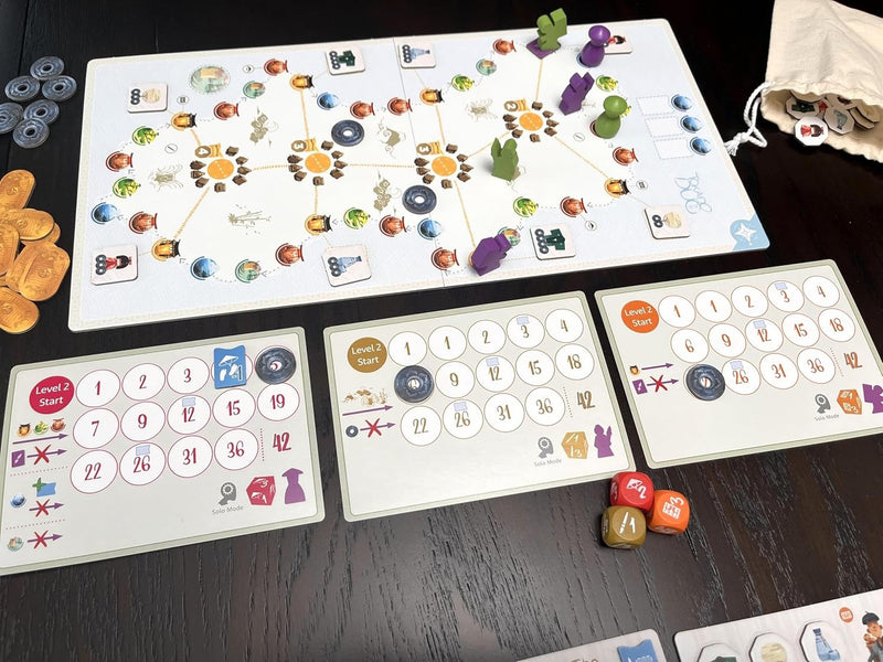 Tokaido Duo [Board Game, 1 - 2 Players] Board Game Stonemaier Games