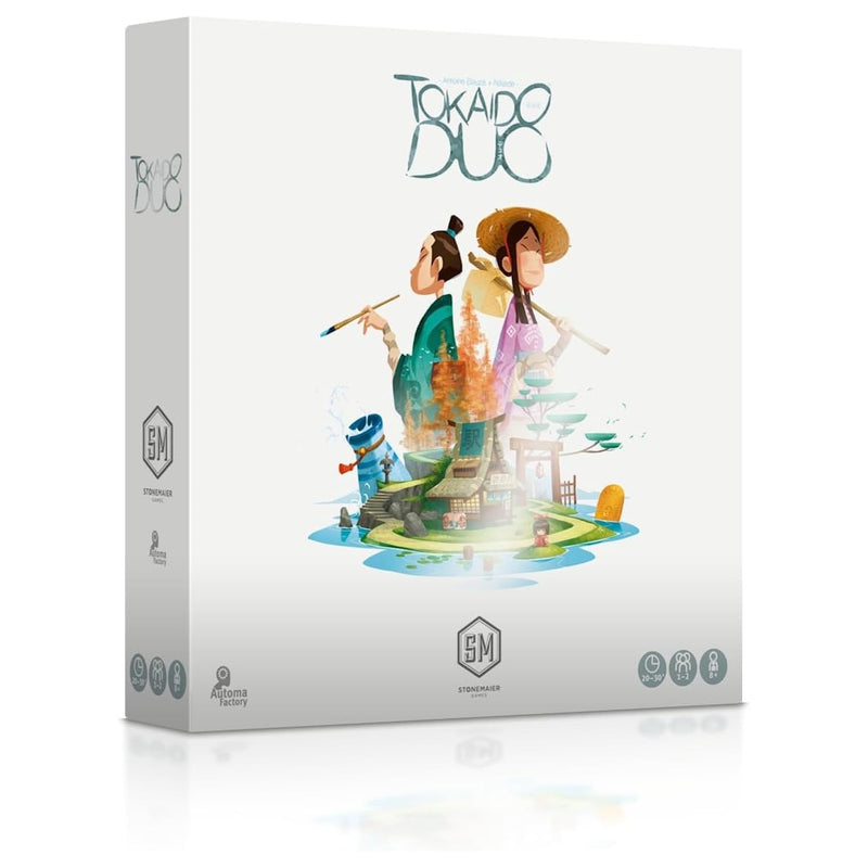 Tokaido Duo [Board Game, 1 - 2 Players] Board Game Stonemaier Games