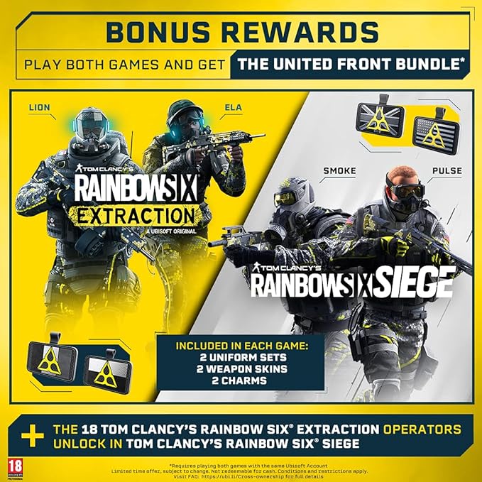 Tom Clancy's Rainbow Six: Extraction - Deluxe Edition [Xbox One / Xbox Series X] Xbox One Video Game Ubisoft   