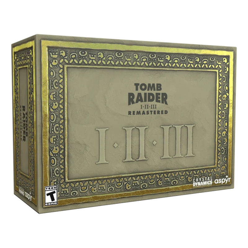 Tomb Raider 1-3 Remastered Collector's Edition [PlayStation 5] PlayStation 5 Video Game Limited Run Games