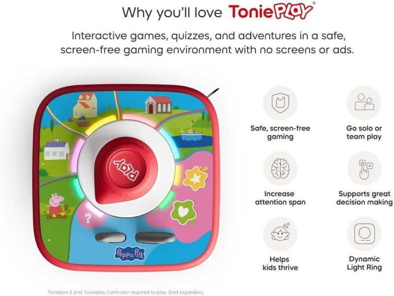 Tonies: Tonieplay Peppa Pig - Playdate with Peppa Game Set Toys & Games Tonies