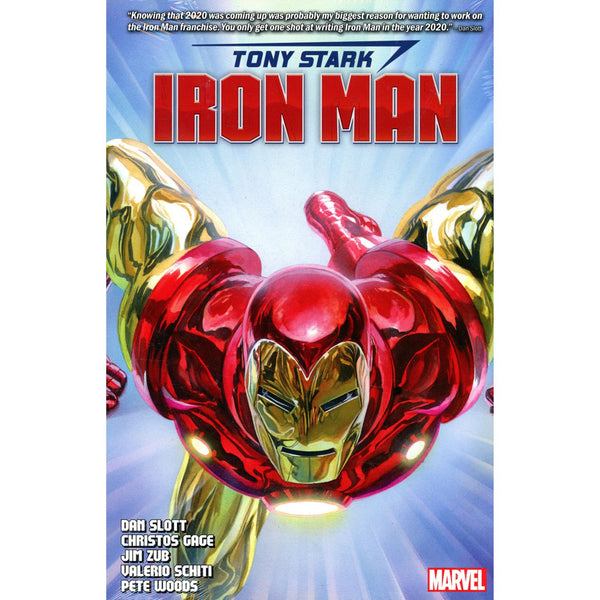 Tony Stark Iron Man Omnibus: #1 Cover B [Iron Man Alex Ross] 2021