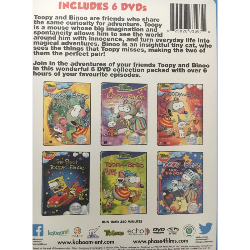 Toopy and Binoo: The Wonderful World of Toopy and Binoo [DVD] DVD Box Set / Series Nelvana   