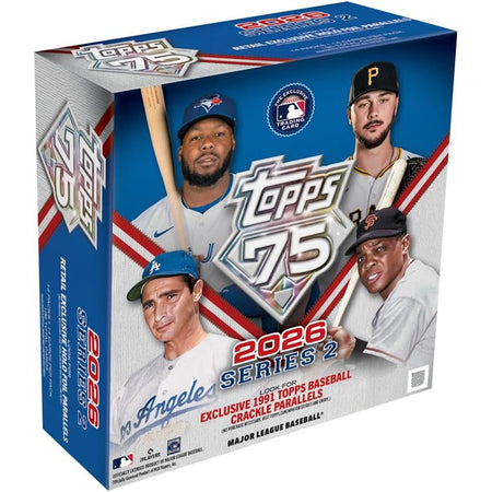 Topps: 2026 Series 2 Baseball Mega Box Sports Cards Topps