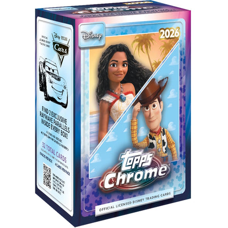 Topps: 2026 Chrome Disney Blaster Box Sports Cards Topps