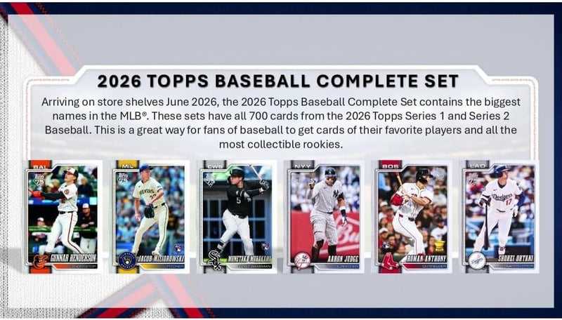 Topps: 2026 Baseball Complete Factory Set