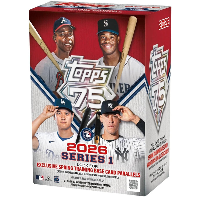 Topps 2026 Baseball Series 1 Blaster Box - 6 Packs