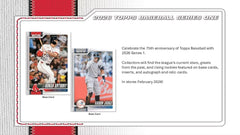 Topps 2026 Baseball Series 1 Blaster Box - 6 Packs