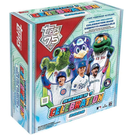 Topps: 2026 MLB Series 1 Baseball Celebration Box (14 Packs) Sports Cards Topps