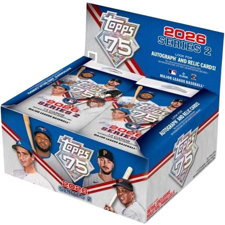 Topps: 2026 Series 2 Baseball Retail Box - 20 Packs Sports Cards Topps