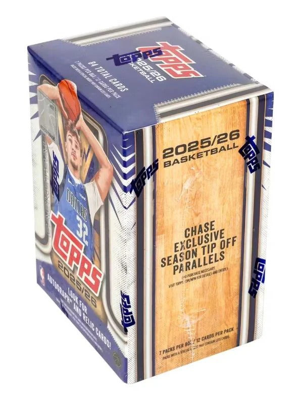 Topps Basketball 2025-26: Blaster Box - 7 Packs Sports Cards Topps