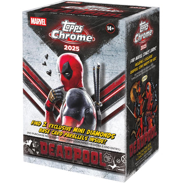 Topps Chrome: Deadpool Blaster Box (7 Packs) Trading Cards Topps