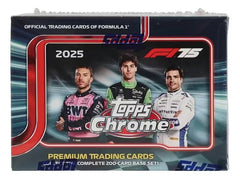 2025 Topps Chrome Formula 1 Value Box - 6 Packs