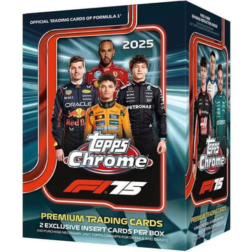 2025 Topps Chrome Formula 1 Value Box - 6 Packs