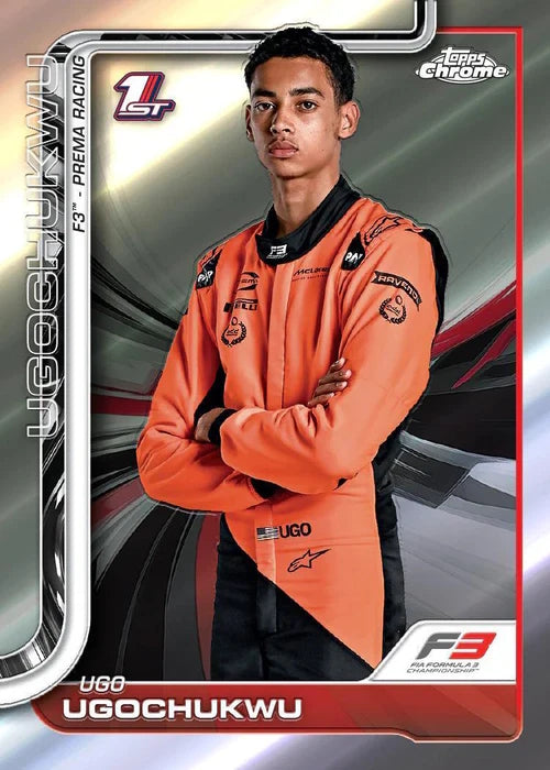 2025 Topps Chrome Formula 1 Value Box - 6 Packs