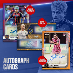 Topps: 2025 Chrome MLS Soccer Blaster Box (7 Packs) Sports Cards Topps