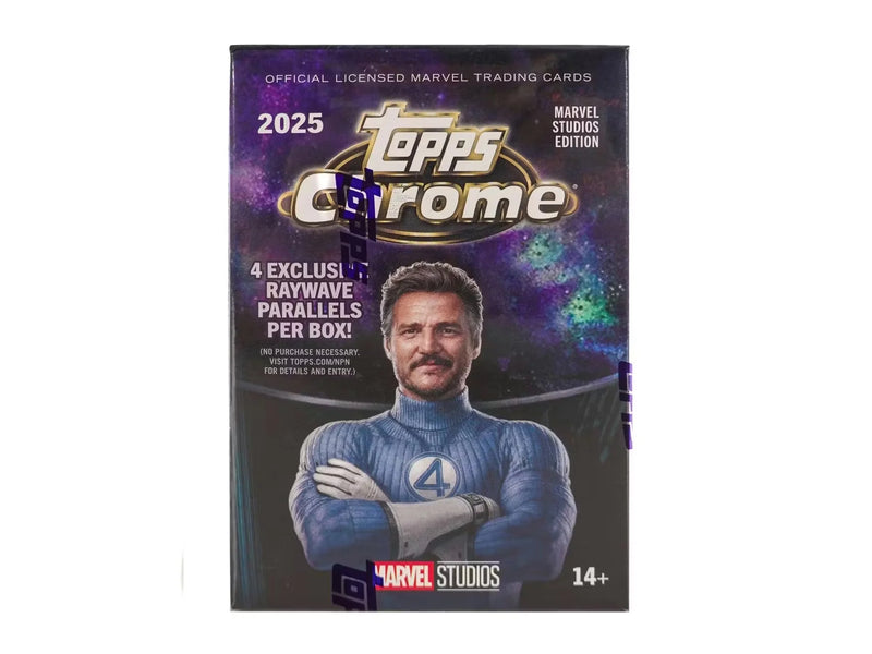 Topps Chrome: Marvel Studios 2025 - Blaster Box Trading Cards Topps