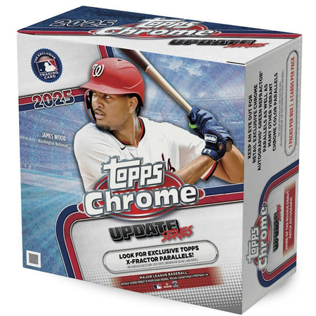 Topps Chrome Update Series Baseball 2025: Mega Box - 7 Packs Sports Cards Topps