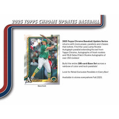 Topps Chrome Update Series Baseball 2025: Mega Box - 7 Packs Sports Cards Topps