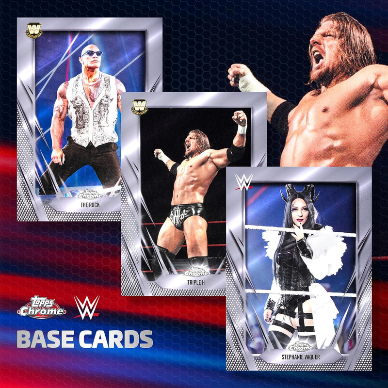 2026 Topps Chrome WWE - Mega Box (6 packs) Sports Cards Topps