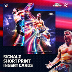 2026 Topps Chrome WWE - Mega Box (6 packs) Sports Cards Topps