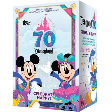 Topps: Disneyland 70th Anniversary Blaster Box (7 Packs) Trading Cards Topps
