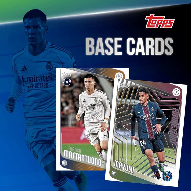 Topps 2025-26 UEFA Club Competitions Soccer Blaster Box - 7 Packs