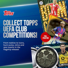 Topps 2025-26 UEFA Club Competitions Soccer Blaster Box - 7 Packs
