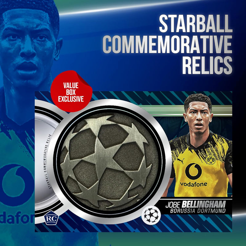 Topps 2025-26 UEFA Club Competitions Soccer Blaster Box - 7 Packs