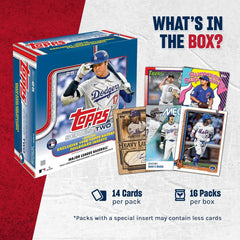 Topps: MLB Baseball Series Two 2 2025 - Mega Box - 16 Booster Packs Card Game Topps