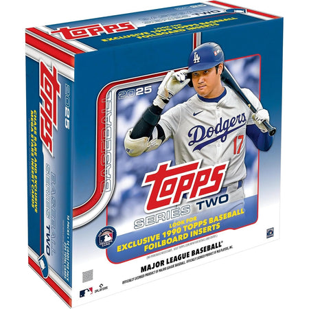 Topps: MLB Baseball Series Two 2 2025 - Mega Box - 16 Booster Packs Card Game Topps