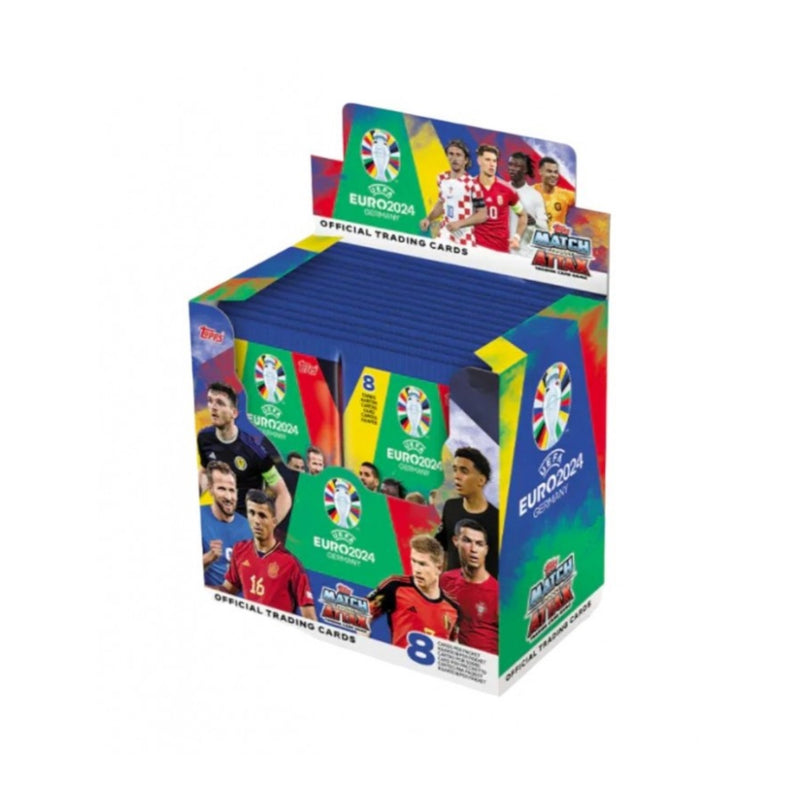 Topps Match Attax Official Licensed Euro 2024 Booster Box (36 Packs) 432 Cards Card Game Topps