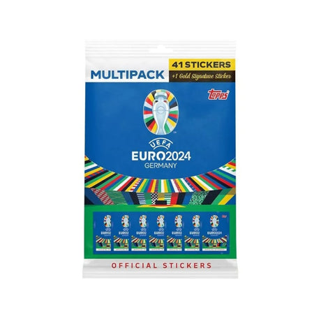 Topps Match Attax Euros 2024 Sticker Multi Pack Sports Cards Topps