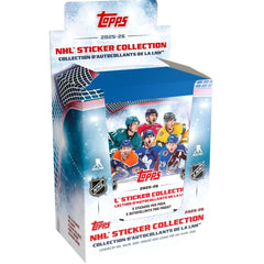 Topps 2025-26 NHL Hockey Sticker Collection Box (50 Packs) Sports Cards Topps