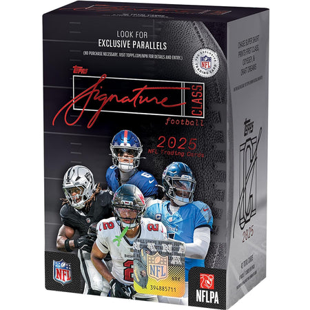 2025 Topps Signature Class Football Blaster Box Sports Cards Topps