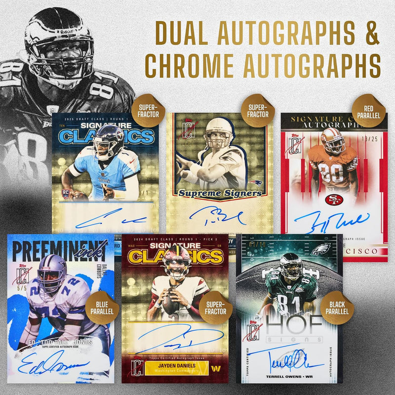2025 Topps Signature Class Football Blaster Box