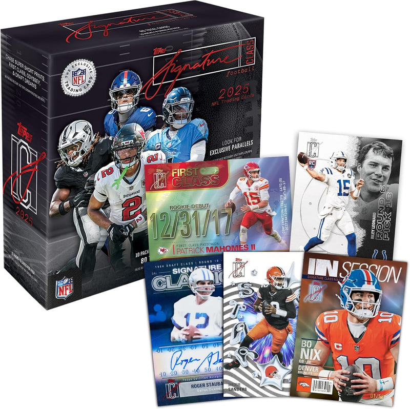 Topps: 2025 Signature Class Football - Mega Box