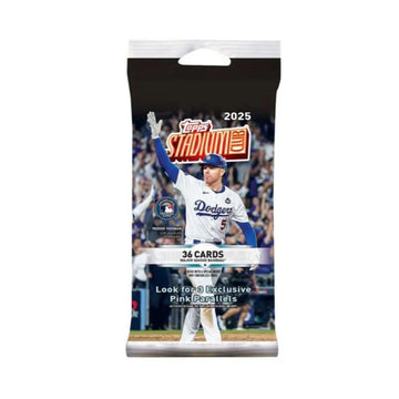 Topps 2025 Baseball Stadium Club Fat Pack (36 Cards)