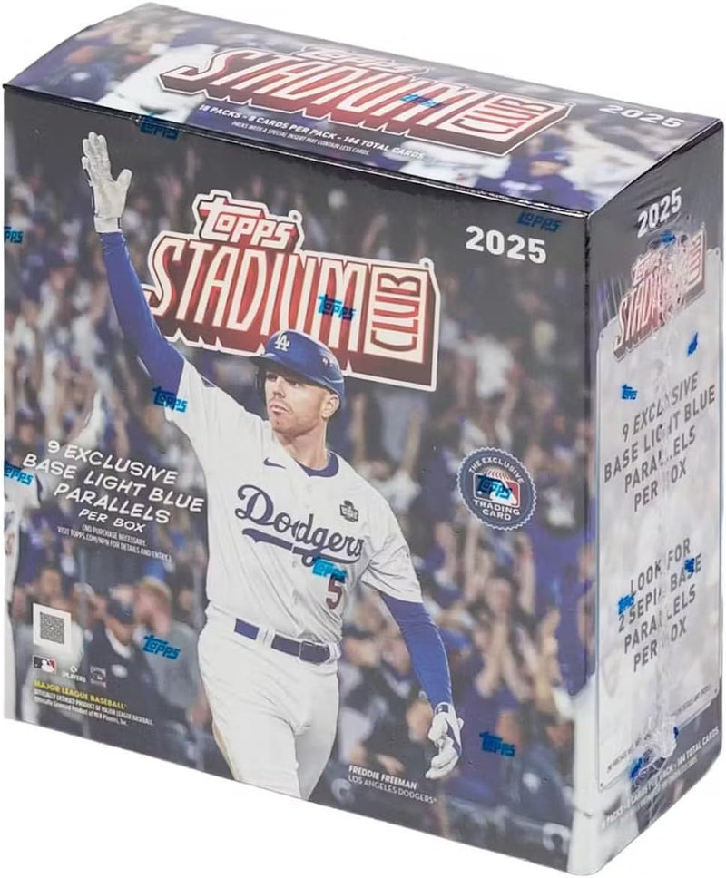 Topps: 2025 Stadium Club Baseball Mega Box Sports Cards Topps